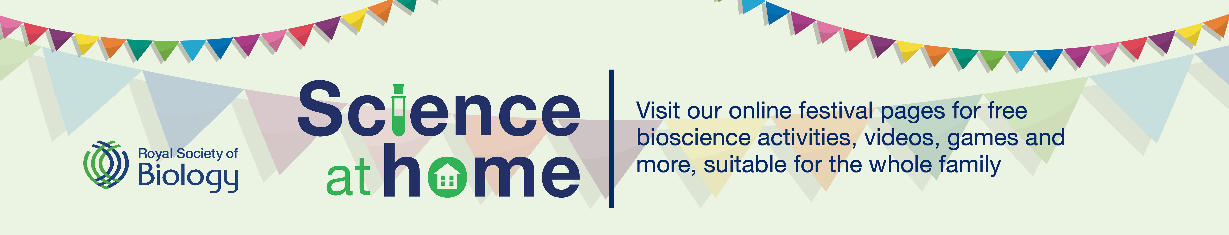 Science at home web banner without date updated background