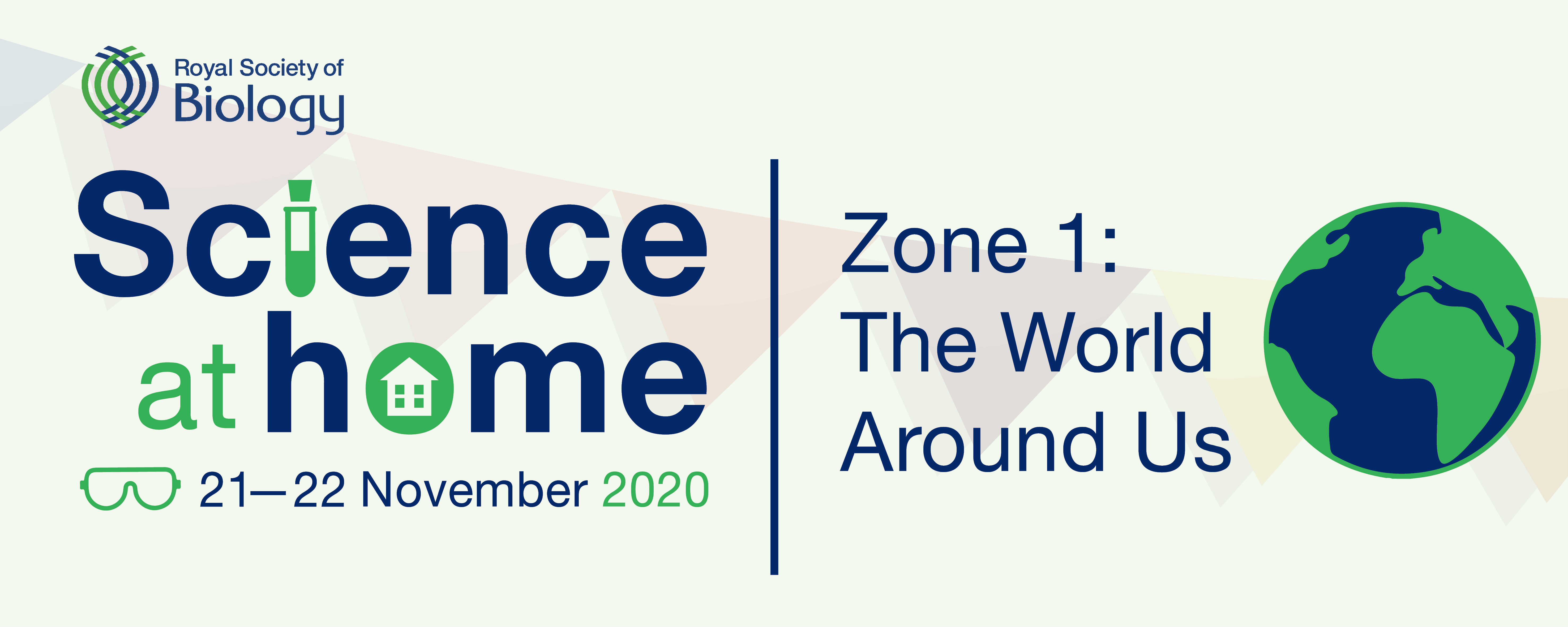 Science at home webpage banner for zones 1