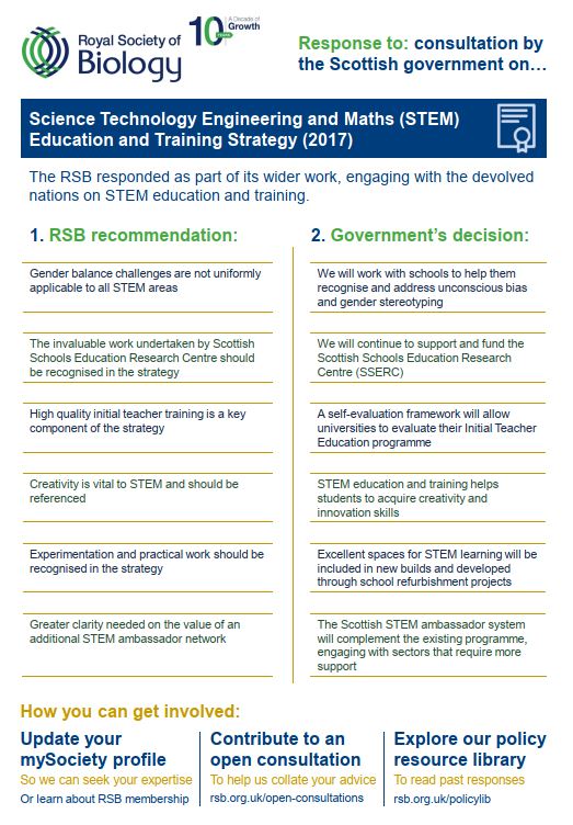 Policy Case Study Stem Strategy