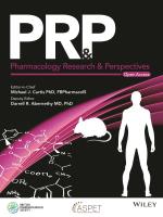 Pharmacology Research and Perspectives Cover